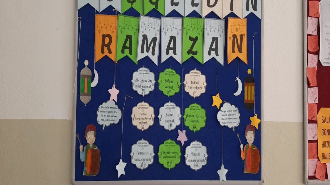 Okulumuz Ramazan Ayına Hazırlanıyor.