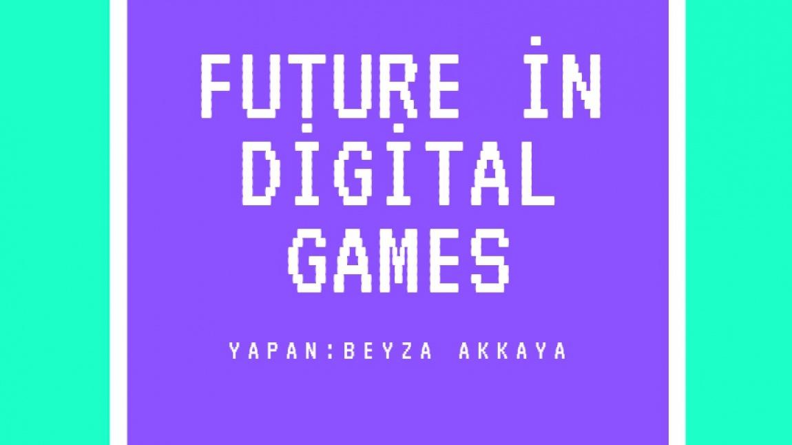 Future in Digital Games eTwinning Projesi Öğrenci Afiş ve Logo Çalışmaları