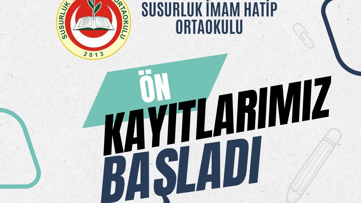 Ön Kayıtlarımız Başladı